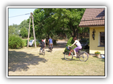 Nasi Gocie podczas wicieczki rowerowej podziwia bd okolice Liswka